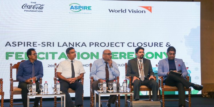 කොකා-කෝලා පදනම සහ වර්ල්ඩ් විෂන් ලංකා එක්ව ශ්‍රී ලංකාවේ ප්ලාස්ටික් අපද්‍රව්‍ය එකතු කරන්නන් හා ප්‍රතිචක්‍රීයකරණය වෙනුවෙන් ක්‍රියාත්මක කළ ASPIRE ව්‍යාපෘතිය සාර්ථකව අවසන් වෙයි