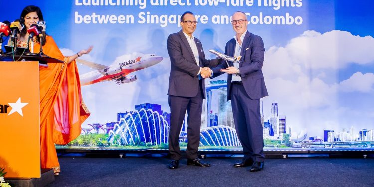 JETSTAR ASIA කොළඹට සම්ප්‍රාප්ත වෙයි