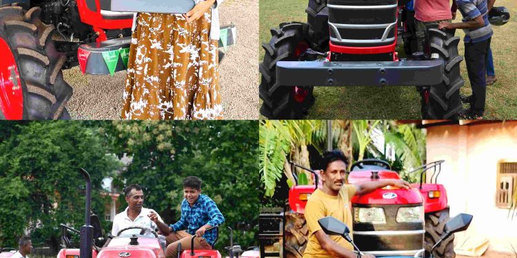 DIMO බෙදාහරින Mahindra Yuvo Tech+ 585 ට්‍රැක්ටර් රථයට සහ ‘මහට වහින වාසි වැස්ස’ට මහ කන්නයේදී ගොවිජනතාවගෙන් ඉහළම ප්‍රතිචාරයක්