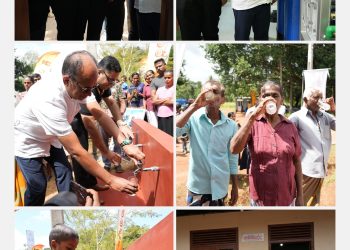 Sunshine Foundation for Good 20 වැනි ප්‍රති ආශ්‍රැතිකරණ ජල පිරිපහදු ඒකකය (RO Plant) සේනගම දී විවෘත කරයි