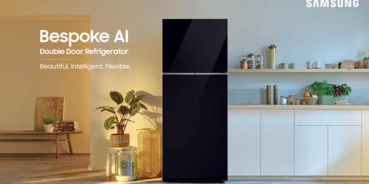 Samsung වෙතින් උසස් තාක්ෂණයෙන් යුත් AI විශේෂාංගවලින් සමන්විත දොර දෙකේ Bespoke AI ශීතකරණ මාලාවක්