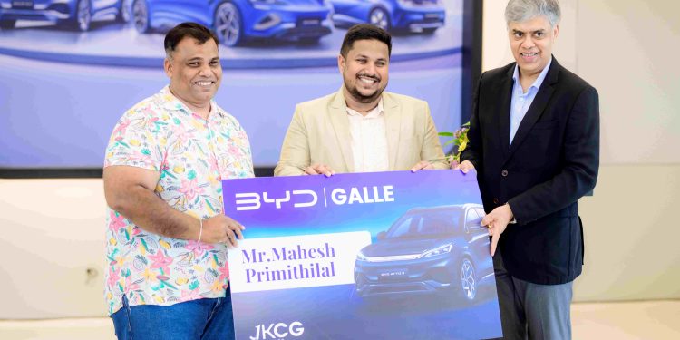 BYD, ශ්‍රී ලංකාවේ දකුණු කලාපය තුළ සිය ප්‍රවේශය ශක්තිමත් කරමින් ගාල්ල ප්‍රදර්ශනාගාරය විවෘත කරයි