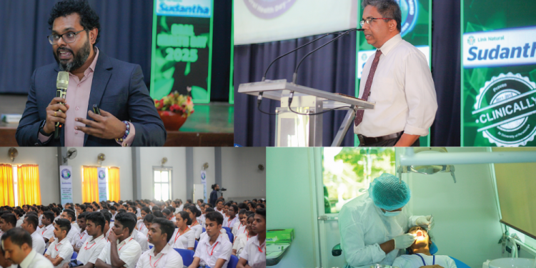 ලින්ක් සුදන්ත සතුටු මුවක් සමග සතුටු සිතක් වෙනුවෙන් 2025 ලෝක මුඛ සෞඛ්යය දිනය සමරයි.