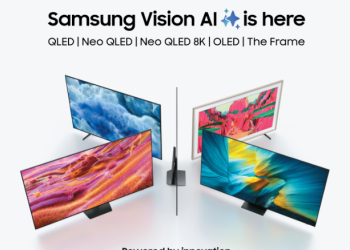 Samsung සිය Neo QLED, OLED, QLED සහ Frame TV සඳහා Vision AI තාක්ෂණය හඳුන්වා දෙමින් මනරම් රූප නෙත් අභියසට ගෙන එයි