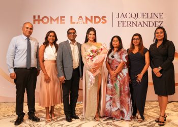 ජැකලින් ෆර්නැන්ඩස් හෝම් ලෑන්ඩිස් සමඟ එක්ව ශ්‍රී ලංකාවේ සුඛෝපභෝගී නිවහන් රටාව අලුත් කරන්නට සූදානම් .