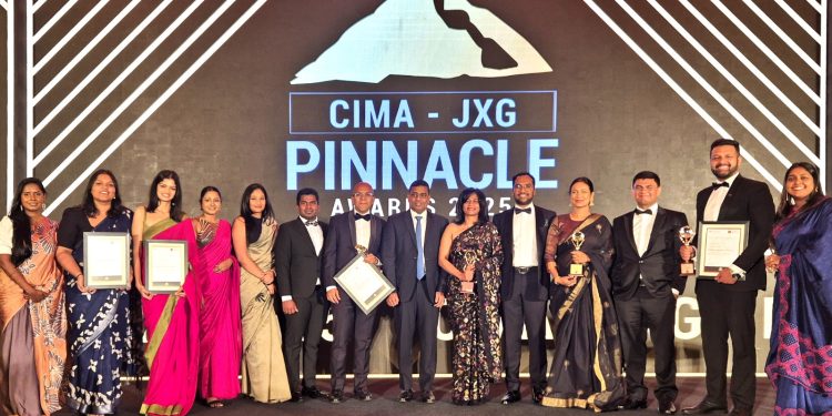 MAS Holdings, AICPA සහ CIMA – JXG Pinnacle 2025 සම්මාන උළෙලේදී රන් සම්මාන තුනකින් පිදුම් ලබයි