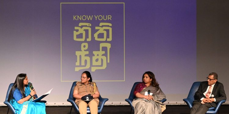 ශ්‍රී ලංකාවේ නෛතික සාක්ෂරතාවය සවිමත් කරමින් ‘Know Your Neethi’ මාධ්‍ය ව්‍යාපෘතිය දියත් කෙරේ