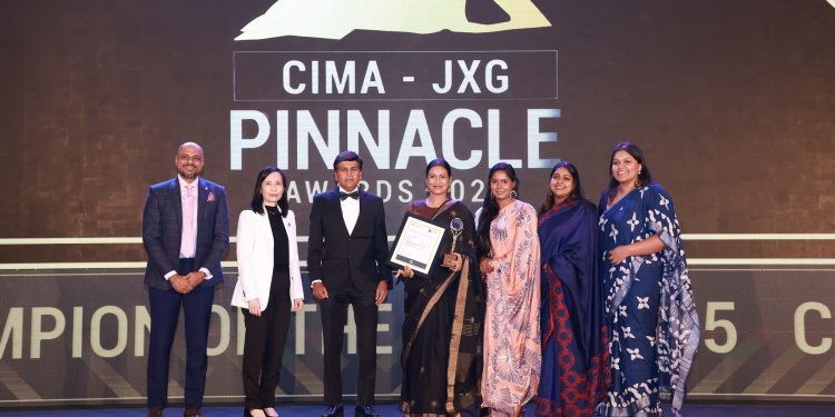 MAS Holdings, AICPA සහ CIMA – JXG Pinnacle 2025 සම්මාන උළෙලේදී රන් සම්මාන තුනකින් පිදුම් ලබයි