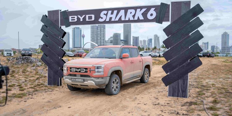 BYD ශ්‍රී ලංකාවේ ප්‍රථම Plug-In Hybrid Pickup ට්‍රක් රථය SHARK 6 එළිදක්වයි