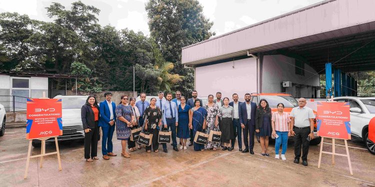 BYD සිය නවතම ප්‍රදර්ශනාගාරය කුරුණෑගලදී විවෘත කරයි