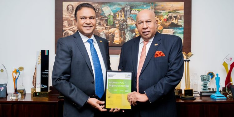 තිරසාර ඇලුමිනියම් නිෂ්පාදනයේ සුවිශේෂී සන්ධිස්ථානයක් සනිටුහන් කරමින් Alumex PLC විසින් Aluminum Stewardship Initiative ( ASI ) සහතිකය හිමි කරගනියි.