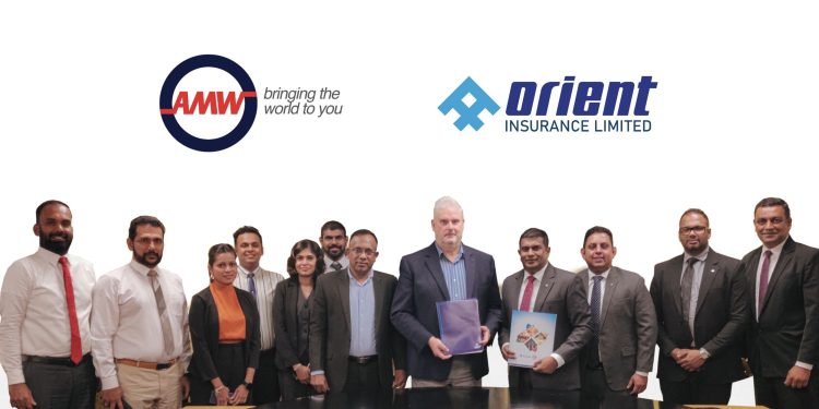 AMW සහ Orient Insurance සමාගම්, වාහන අනතුරු අලුත්වැඩියා සේවා ඉහළ නැංවීම සඳහා එක් වෙයි.