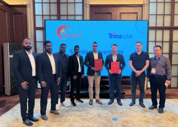 Trinasolar, ශ්‍රී ලංකාව පුරා මෙගාවොට් 25ක භාවිතයට ගත හැකි සූර්ය බලශක්තියක් උත්පාදනය වෙනුවෙන් Solaris Energy සමඟ අත්වැල් බැඳ ගනියි