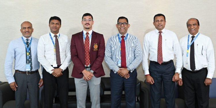 HNB ක්‍රීඩා තානාපති ලෙස ඔලිම්පික් පිහිනුම් ක්‍රීඩක කයිල් අබේසිංහ පත් වෙයි