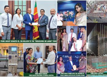 Prime සමූහ ව්‍යාපාරයෙන් Rebuilding Sri Lanka අරමුදලට