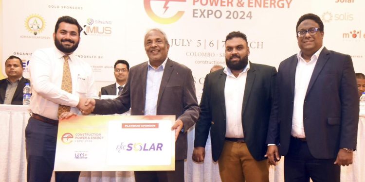 E. B. Creasy Solar இனால் 9 ஆவது வருடாந்த நிர்மாண மின்சக்தி மற்றும் வலு கண்காட்சி 2024 க்கு அனுசரணண
