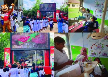வடக்கில் உள்ள சிறுவர்களுக்கு தனது நடமாடும் பல் மருத்துவ சிகிச்சை