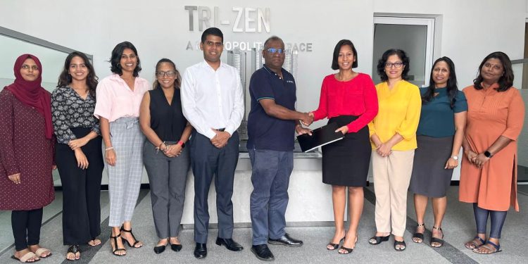 குடியிருப்புக்களின் வாழ்க்கைத் தரத்திற்கு மேலும் பெறுமதிசேர்க்கும் வகையில் உள்ளக சலவை மற்றும் மருத்துவ சுகாதார சேவைகளை வழங்கும் TRI-ZEN