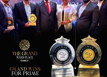 Prime Lands Residencies PLCஇன் ‘The Grand Ward Place’ இணையத்தளம் 14ஆவது BestWeb.lk 2024 போட்டியில் இரட்டை விருதுகளை சுவீகரித்தது