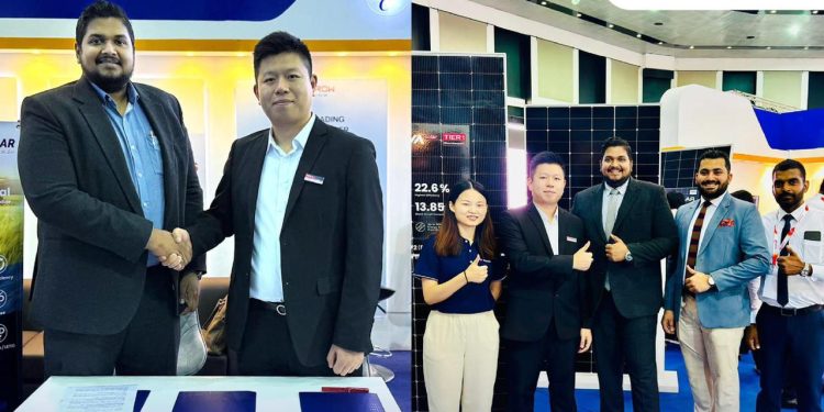 இலங்கையில் பிரத்தியேை விநியேோை உரிகைக்ைோை Thornova Solar உடன் E.B. Creasy Solar உடன்படிக்கையில் கைச்சோத்திட்டுள்ளது