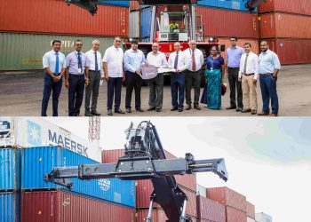 Rank Container Terminals இன் செயற்றிறனை அதிகரிக்க DIMO Kalmar Reach Stacker