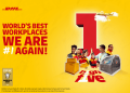 உலகின் சிறந்த பணியிடங்களில் முதலிடத்தில் DHL Express