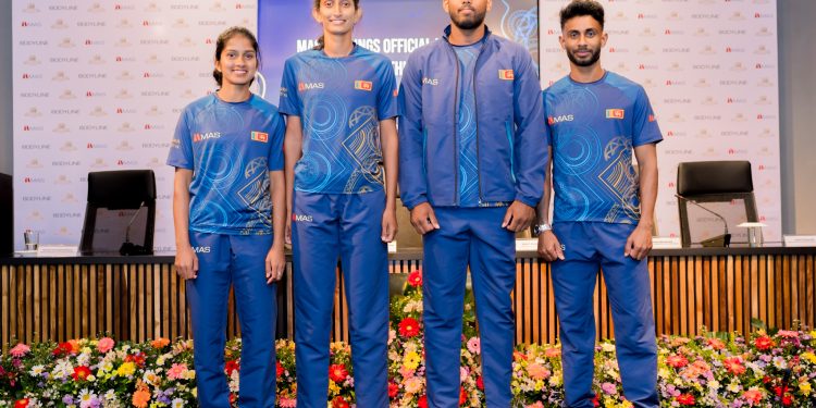 MAS, இலங்கை தேசிய விளையாட்டு வீர, வீராங்கனைகளுக்கு உத்தியோகபூர்வ விளையாட்டு உடை தொகுப்புகளை வழங்குகிறது