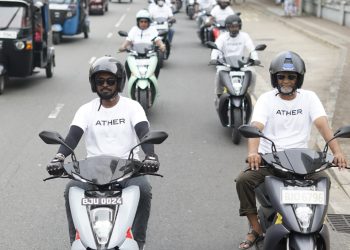Evolution Auto மற்றும் Ather Energy இணைந்து காலிமுகத்திடலில்