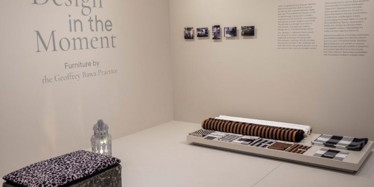 Spotlighting furniture from the Geoffrey Bawa Collection