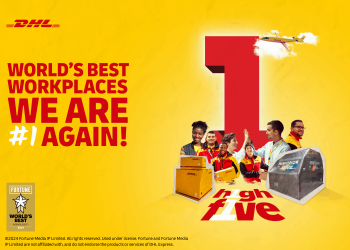 DHL Express in first place among the World’s Best Workplaces™