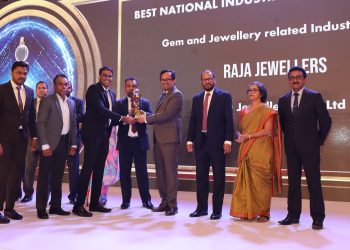 Raja Jewellers wins prestigious Best National Industry Brand Award 2024