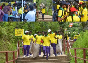 Link Samahan Champions Sacred Environmental Conservation with ‘Asiri Surakimu Samanola’ at Sacred Sri Pada