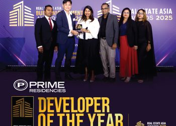 Prime Lands Residencies PLC crowned most coveted ‘Developer of the Year Sri Lanka’ title at prestigious Real Estate Asia Awards 2025