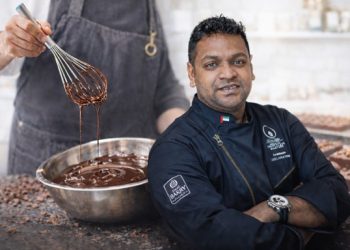 World Chocolate Master, Chef Aravinda Leelarathna Takes Center Stage at Hilton Colombo