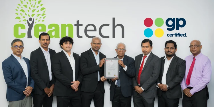 Cleantech (Pvt) Ltd Becomes Sri Lanka’s First GP Certified Recycler.