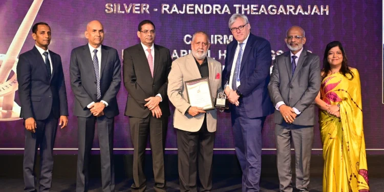 Rajendra Theagarajah recognised with SLID–ACCA silver award for board leadership excellence