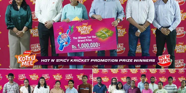 Prima KottuMee Hot ‘N’ Spicy Kricket Promotion Concludes with Big Wins