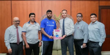 Access Real Estate and Access Solar have chosen javelin star Rumesh Tharanga as their brand ambassador.